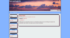 Desktop Screenshot of episcopaleaglesbc.org